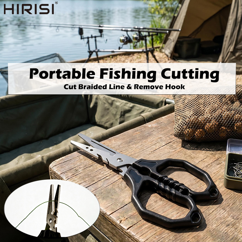 Fishing Hook Sharpener - Multifunctional Fishing Scissors Stainless Steel Line