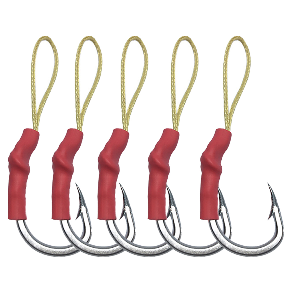 Fishing Hook Assortment - 5pcs Fishing Hooks High Carbon Steel