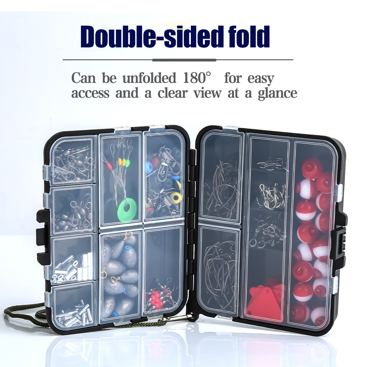 263Pcs Fishing Accessories Kit - Fishing Hook Box review and price