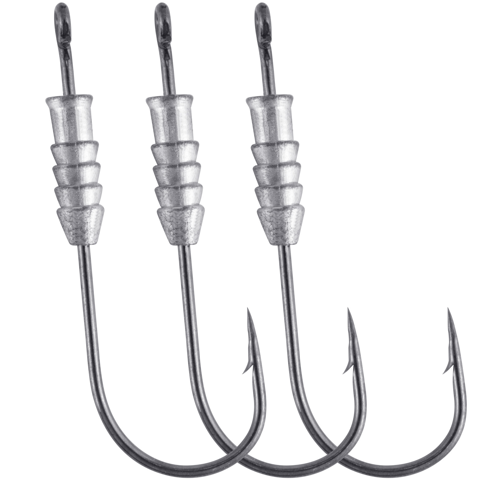 5/10pcs Fishing Weighted Worm  - Fishing Hook Offset review and price
