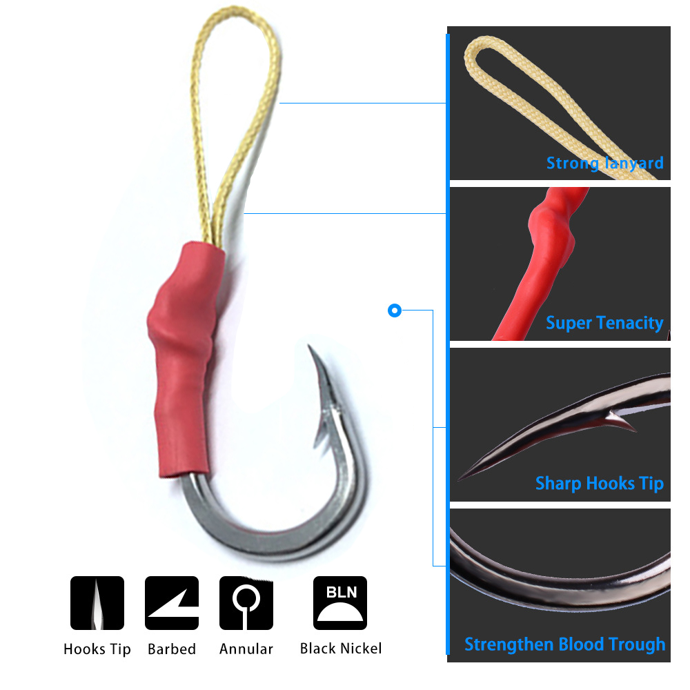 5pcs Fishing Hooks High Carbon - Fishing Hook Assortment review and price